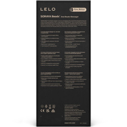 Lelo - Masseur Anal Soraya Beads Noir